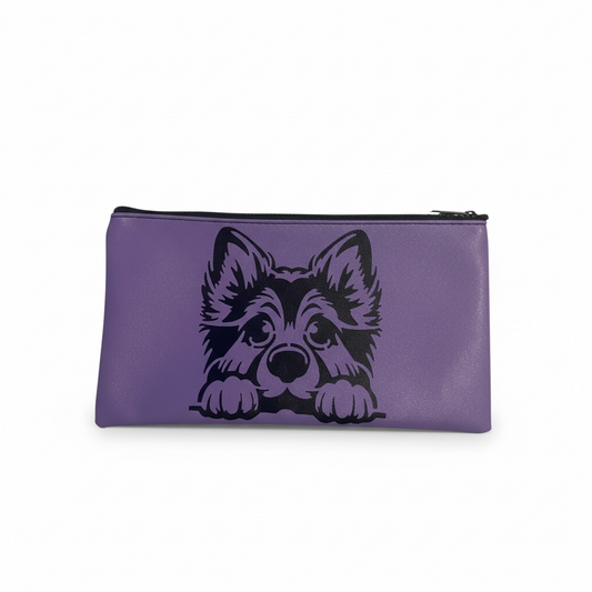 🐶 Pochette Violette - Chien