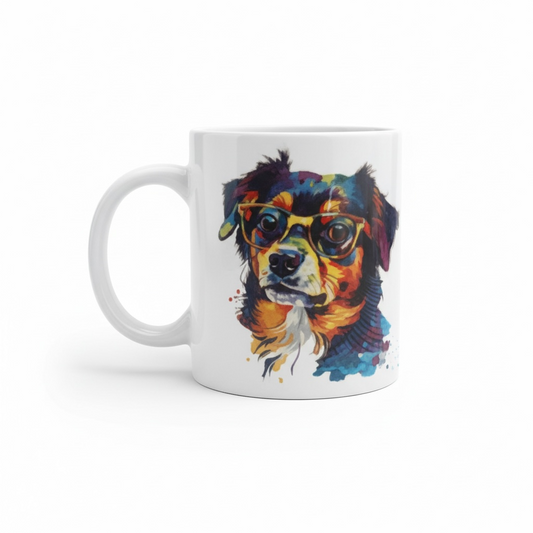 Mug « Chien avec lunettes »