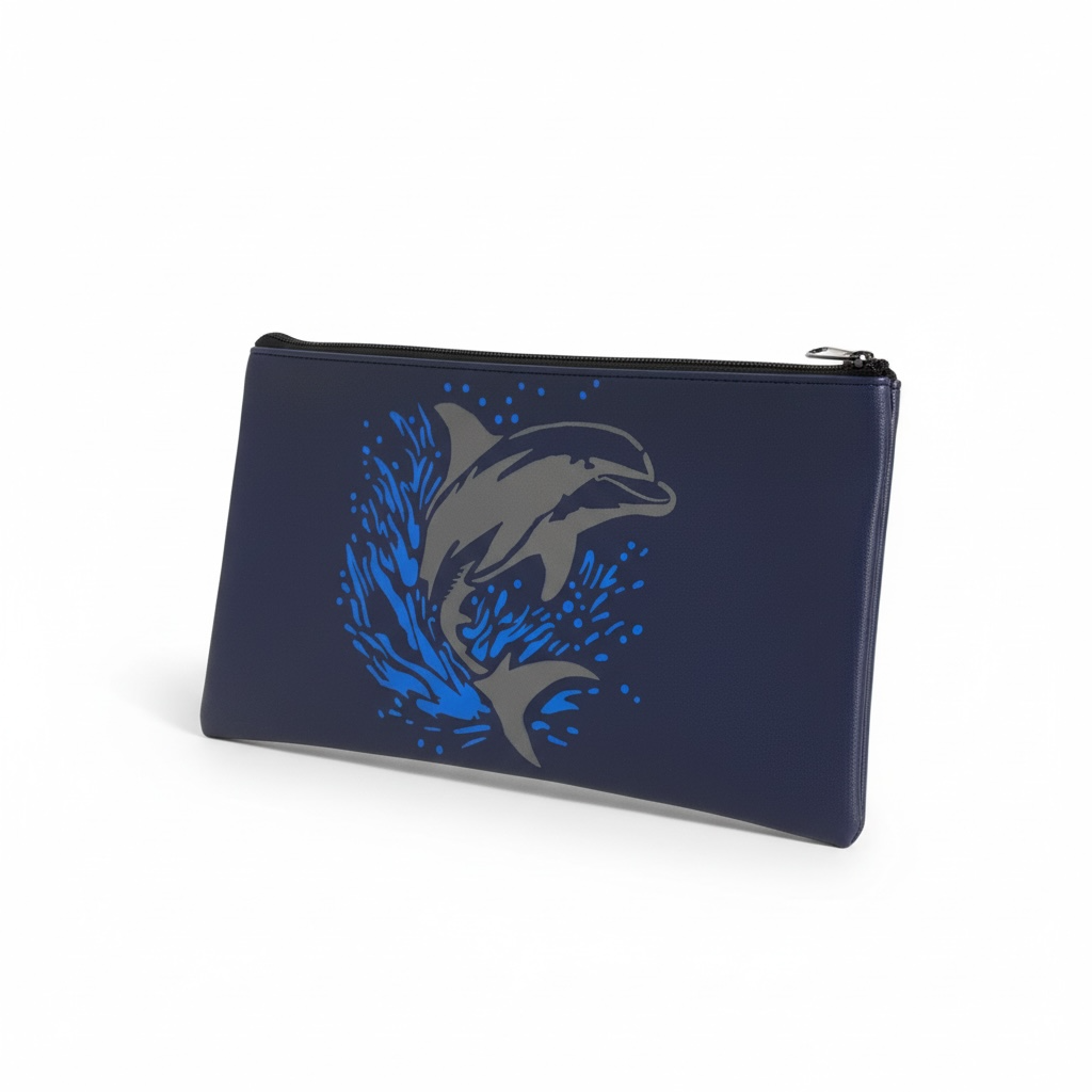 🐬Pochette Bleue - Dauphin