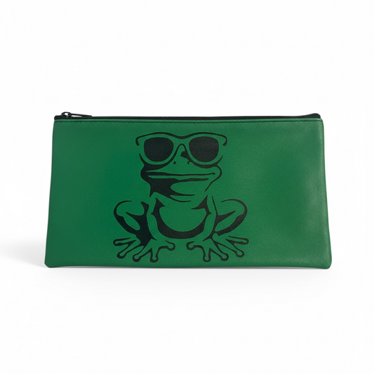 🐸 Pochette Verte - Grenouille