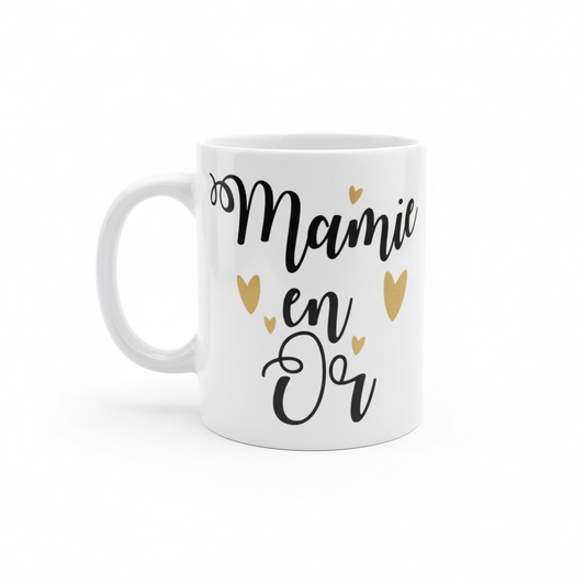 Mug « Mamie en Or »